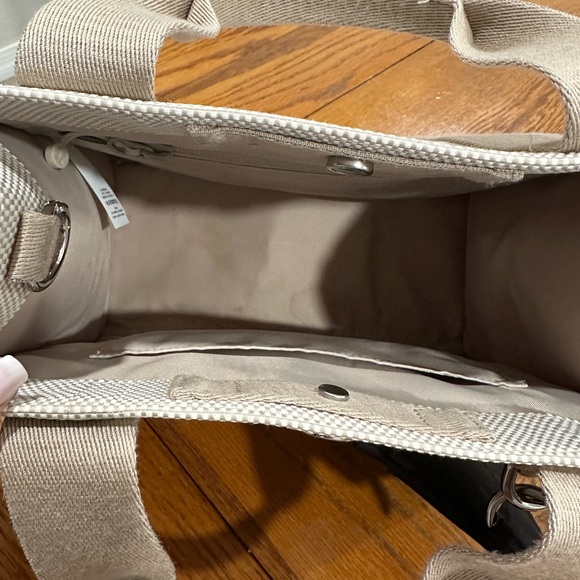 Lululemon Cream Tote Bag mini - Picture 2 of 10